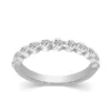 925 sterling silver stackable ring with round shape and clean finish