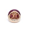 925 Sterling Silver Ruby and Diamond Ring - Image 3
