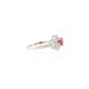 925 Sterling Silver Ruby and Diamond Statement Ring - Image 3