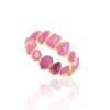 925 Sterling Silver Ruby Eternity Band - Image 3