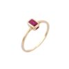 925 Sterling Silver Ruby Ring - Image 2
