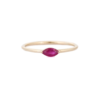 925 Sterling Silver Ruby Ring