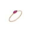 925 Sterling Silver Ruby Ring - Image 2