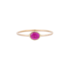 925 Sterling Silver Ruby Ring