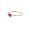 925 Sterling Silver Ruby Ring - Image 3