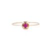 925 Sterling Silver Ruby Ring
