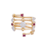 925 Sterling Silver Ruby Ring