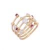 925 Sterling Silver Ruby Ring - Image 2