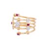925 Sterling Silver Ruby Ring - Image 3