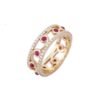 925 Sterling Silver Ruby Ring - Image 2
