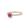 925 Sterling Silver Ruby Ring - Image 3