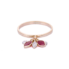 925 Sterling Silver Ruby Ring