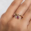 925 Sterling Silver Ruby Ring - Image 2