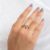 925 Sterling Silver Ruby Ring - Image 4