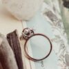 925 Sterling Silver ring with bold rustic charm