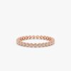 925 Sterling Silver Salt and Pepper Diamond Eternity Ring - Image 6