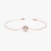 925 Sterling Silver Sapphire Diamond Happy Face Bracelet - Image 7
