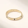 Elegant 925 Sterling Silver ring with subtle stone sparkle
