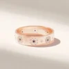 925 Sterling Silver Sapphire Flower Band - Image 4