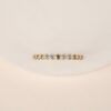 925 Sterling Silver Sapphire Half Eternity Band - Image 5