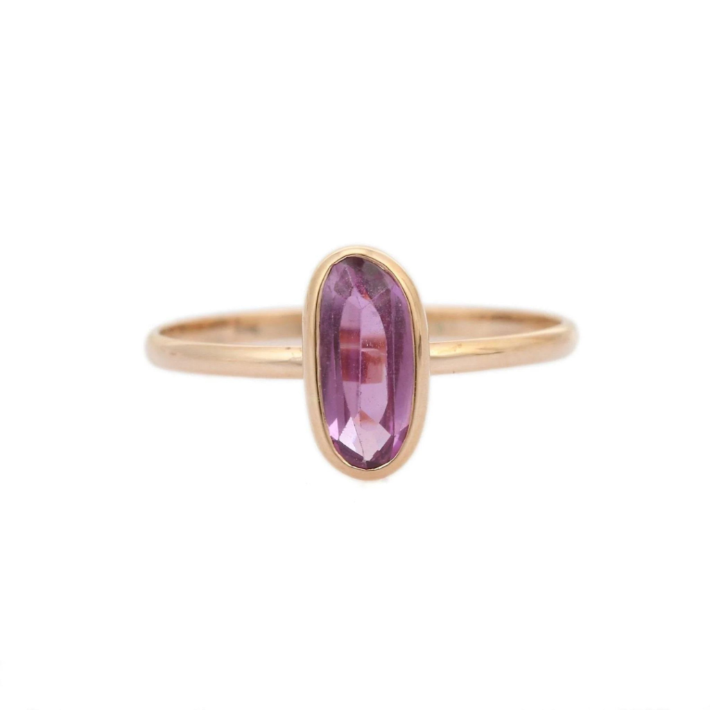 925 Sterling Silver Sapphire Ring