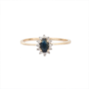 925 Sterling Silver Sapphire Ring