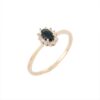 925 Sterling Silver Sapphire Ring - Image 2