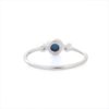 925 Sterling Silver Sapphire Ring - Image 4