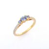 925 Sterling Silver Sapphire Ring - Image 3