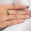 925 Sterling Silver Sapphire Ring - Image 7