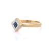 925 Sterling Silver Sapphire Ring - Image 3