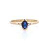 925 Sterling Silver Sapphire Ring
