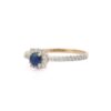 925 Sterling Silver Sapphire Ring - Image 3