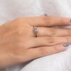925 Sterling Silver Sapphire Ring - Image 4