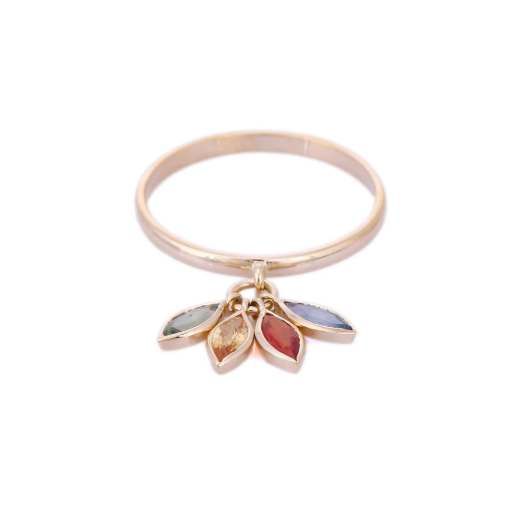 925 Sterling Silver Sapphire Ring
