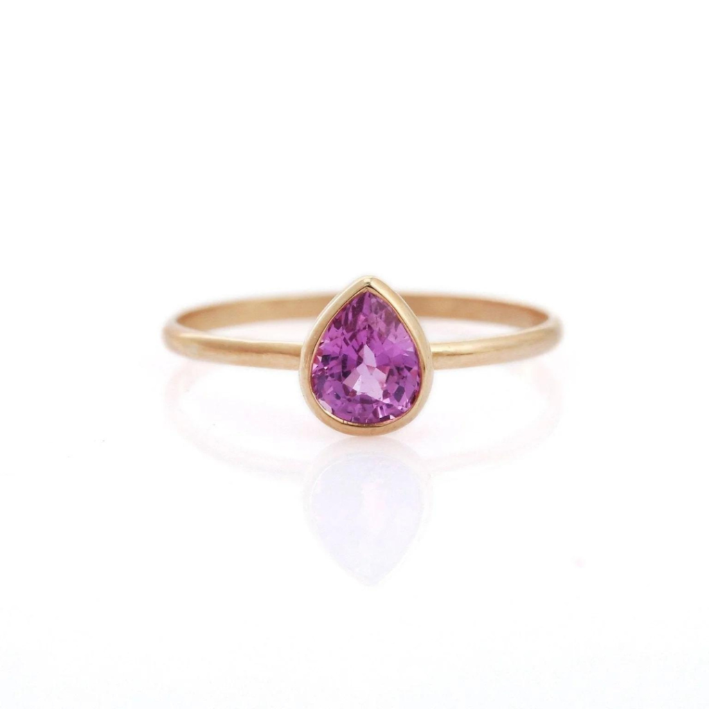 925 Sterling Silver Sapphire Ring