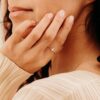 925 Sterling Silver Single Baguette Diamond Ring - Image 5