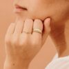 925 Sterling Silver Single Marquise Diamond Ring - Image 3