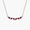 Diamond Trio Necklace - Image 4