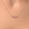 Diamond Trio Necklace - Image 5