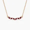 Diamond Trio Necklace - Image 6