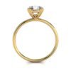 Solitaire ring showcasing a premium CZ diamond centre stone