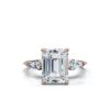 925 Sterling Silver ring showcasing a premium CZ diamond centre stone