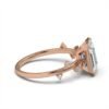 925 Sterling Silver Solitaire Diamond Engagement Ring - Image 4