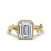 925 Sterling Silver Solitaire Diamond Engagement Ring - Image 6