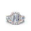 925 Sterling Silver Solitaire Diamond Engagement Ring