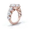 925 Sterling Silver Solitaire Diamond Engagement Ring - Image 5