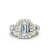 925 Sterling Silver Solitaire Diamond Engagement Ring - Image 6