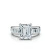 925 Sterling Silver Solitaire Diamond Engagement Ring