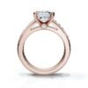 925 Sterling Silver Solitaire Diamond Engagement Ring - Image 9